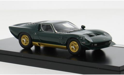 Lamborghini Miura 1/43 Matrix P400 S grün 1969 1:43 modellino in miniatura