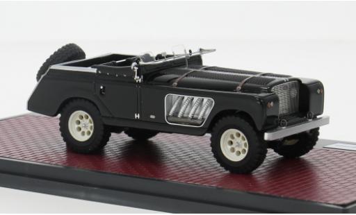 Land Rover 109 1/43 Matrix Bell Aurens Longnose schwarz 2008 1:43 modellino in miniatura