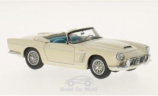 Maserati 3500 GT 1/43 Matrix Spyder by Frua beige 1957 modellino in miniatura