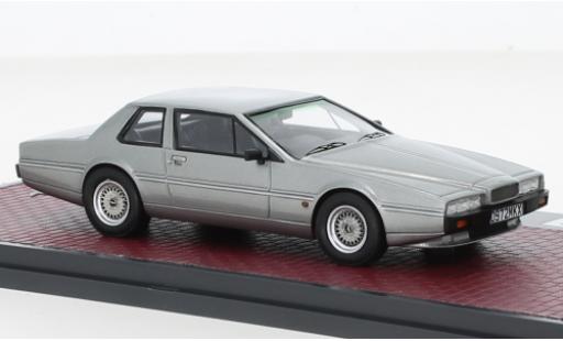 Aston Martin Lagonda 1/43 Matrix SWB Virage metallise grigio RHD 1986 modellino in miniatura