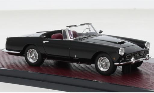 Ferrari 250 1/43 Matrix GT Cabriolet Series II Pininfarina nero 1960 modellino in miniatura