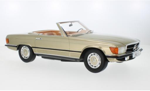 Mercedes 350 1/12 Matrix SL (R107) metallise beige 1979 modellino in miniatura
