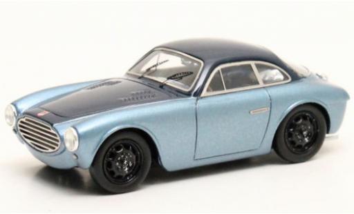 Fiat 750 1/43 Matrix Moretti Gran Sport metallise blu clair/blu foncé 1954 modellino in miniatura