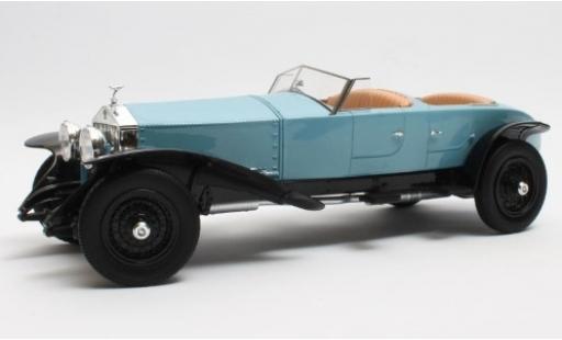 Rolls Royce Phantom 1/18 Matrix Experimental Vehicle by Barker blu clair/nero RHD 1926 modellino in miniatura