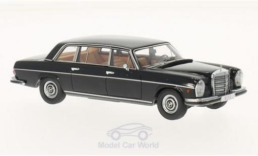Mercedes 300 SEL 1/43 Matrix SEL W109 Lang nero 1967 modellino in miniatura