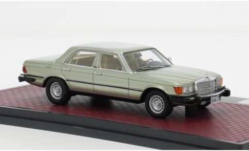 Mercedes 450 1/43 Matrix SE (W116) USA grün 1978 1:43 modellino in miniatura