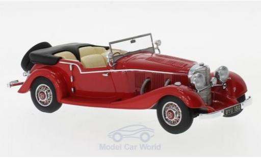 Mercedes 500 K 1/43 Matrix K Tourer Mayfair rosso RHD 1934 modellino in miniatura