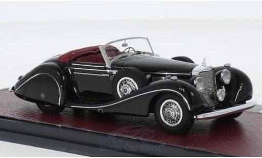 Mercedes 540 1/43 Matrix K Spezialroadster Sindelfingen nero 1939 modellino in miniatura