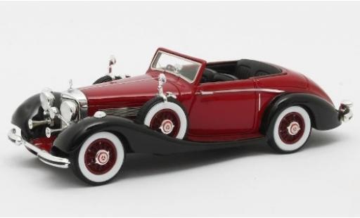 Mercedes 540 1/43 Matrix K Roadster Lancefield rosso/nero RHD 1938 No.169317 modellino in miniatura