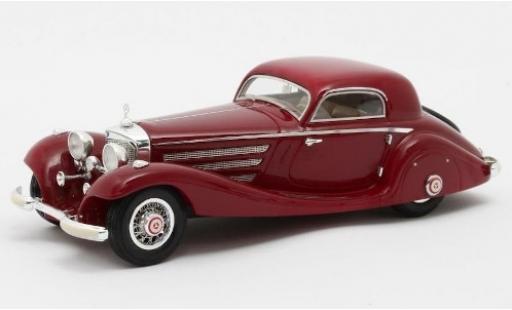 Mercedes 540 1/43 Matrix K (W29) Spezial Coupe rosso 1936 Fahrgestell-Nr.130944 modellino in miniatura