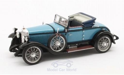 Mercedes Classe S 1/43 Matrix 630K Sport Cabriolet Hibbard & Darrin blu/nero 1927 #38182 modellino in miniatura