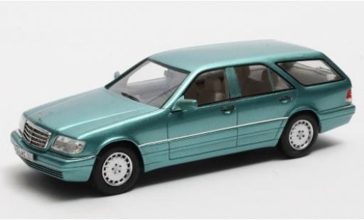 Mercedes S500 1/43 Matrix T-Modell Binz Cadform (S140) Prossootyp metallico türkis 1994 modellino in miniatura