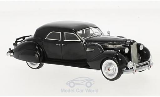 Packard Super 8 1/43 Matrix Sport Sedan by Darrin nero 1940 modellino in miniatura
