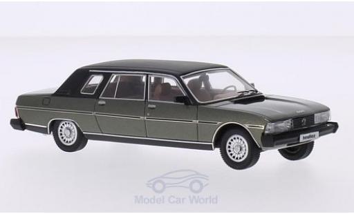 Peugeot 604 1/43 Matrix Heuliez Limousine metallico verde/matt-nero 1980 modellino in miniatura
