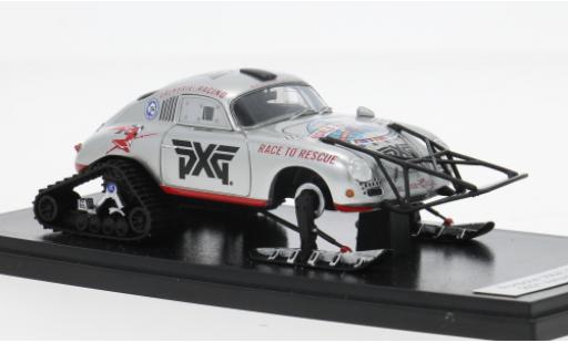 Porsche 356 1/43 Matrix A Valkyrie Racing silber/rot 2021 1:43 modellino in miniatura