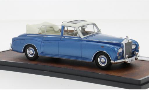 Rolls Royce Phantom 1/43 Matrix VI Landaulet blau 1973 1:43 modellino in miniatura
