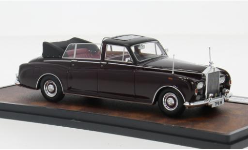 Rolls Royce Phantom 1/43 Matrix VI Landaulet rot 1973 1:43 modellino in miniatura