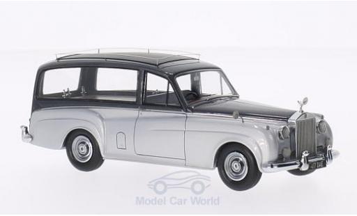 Rolls Royce Silver Cloud 1/43 Matrix Simpson & Slater Hearse grigio/metallico grigio RHD modellino in miniatura