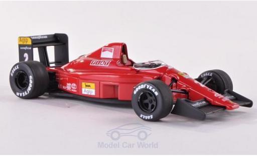 Ferrari F1 1/43 Hot Wheels Elite -90 (641) No.2 Scuderia Formel 1 GP Brasilien 1990 N.Mansell modellino in miniatura