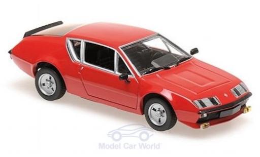 Alpine A310 1/43 Maxichamps Renault A 310 rosso 1976 modellino in miniatura