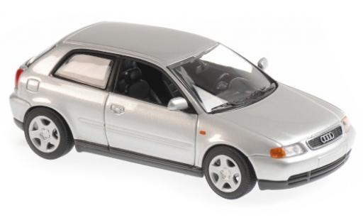 Audi A3 1/43 Maxichamps (8L) grigio 1996 modellino in miniatura