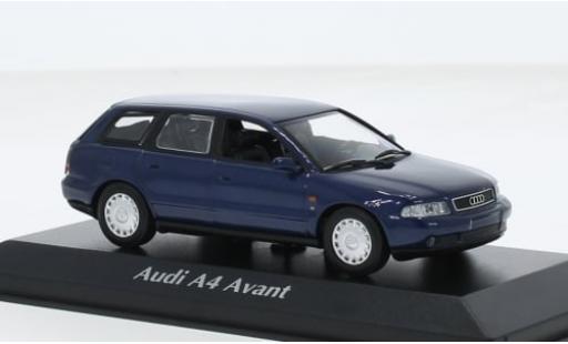 Audi A4 1/43 Maxichamps Avant blau 1995 1:43 modellino in miniatura