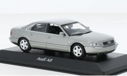 Audi A8 1/43 Maxichamps silber 1999 1:43 modellino in miniatura