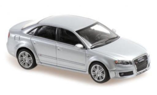 Audi RS4 1/43 Maxichamps grigio 2004 modellino in miniatura
