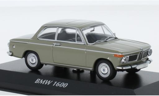 Bmw 1600 1/43 Maxichamps beige 1968 modellino in miniatura