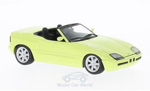 Bmw Z1 1/43 Maxichamps (E30) giallo 1991 modellino in miniatura