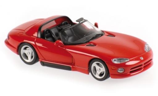 Dodge Viper 1/43 Maxichamps rosso 1993 modellino in miniatura