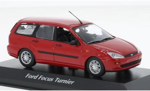 Ford Focus 1/43 Maxichamps MK I Turnier rot 1998 1:43 modellino in miniatura