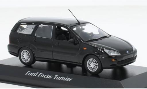 Ford Focus 1/43 Maxichamps MK I Turnier schwarz 1998 1:43 modellino in miniatura