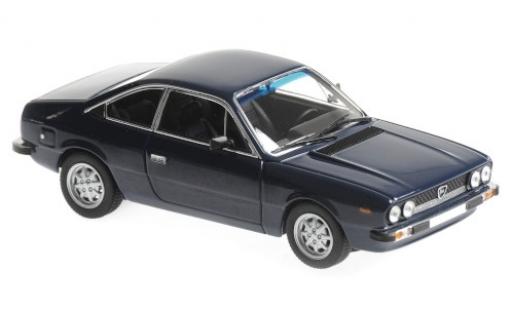 Lancia Beta 1/43 Maxichamps 2000 Coupe blu 1980 modellino in miniatura