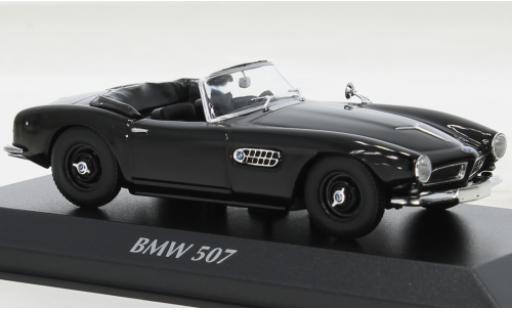 Bmw 507 1/43 Maxichamps nero 1957 modellino in miniatura