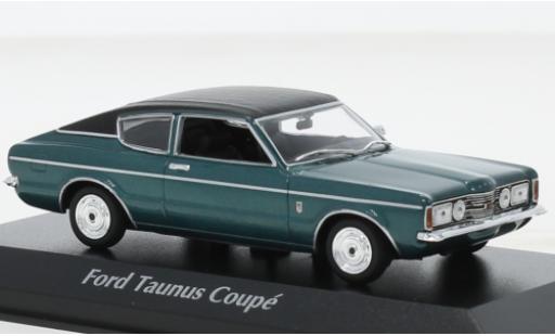 Ford Taunus 1/43 Maxichamps (TC I) Coupe metallise verde 1970 modellino in miniatura