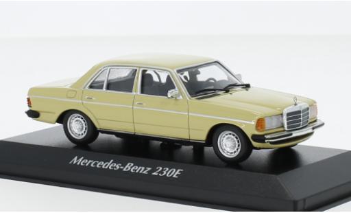 Mercedes 230 1/43 Maxichamps E (W123) beige 1982 modellino in miniatura