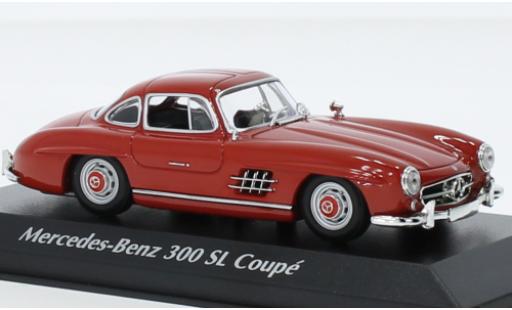 Mercedes 300 1/43 Maxichamps SL (W198 I) rosso 1955 modellino in miniatura
