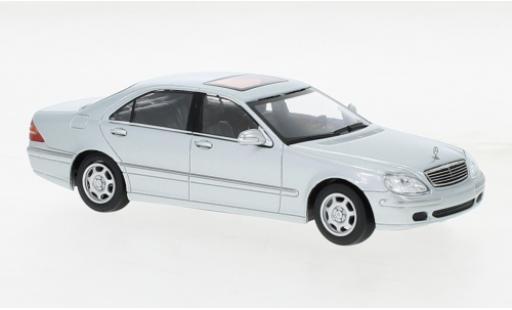 Mercedes Classe S 1/43 Maxichamps (W220) grigio 1998 modellino in miniatura