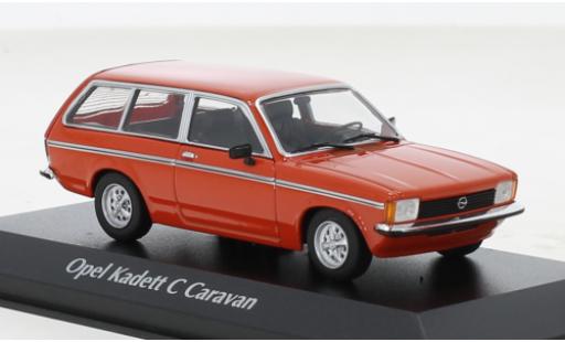 Opel Kadett 1/43 Maxichamps C Caravan L rosso 1978 modellino in miniatura