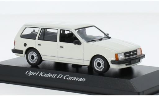 Opel Kadett 1/43 Maxichamps D Caravan bianco 1979 modellino in miniatura