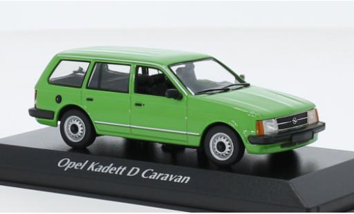 Opel Kadett 1/43 Maxichamps D Caravan verde 1979 modellino in miniatura