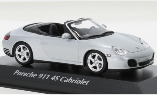 Porsche 996 4S 1/43 Maxichamps 911 cabriolet d 2003 modellino in miniatura