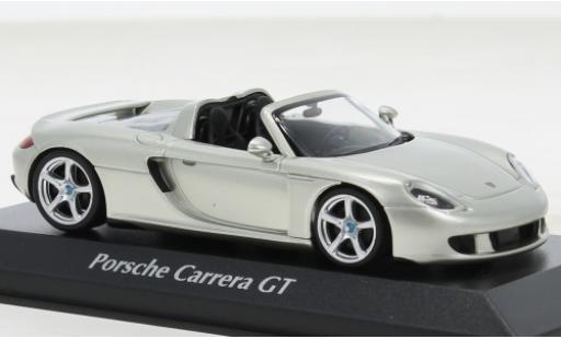 Porsche Carrera GT 1/43 Maxichamps grigio 2003 modellino in miniatura