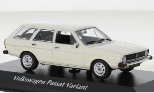 Volkswagen Passat 1/43 Maxichamps Variant bianco 1975 modellino in miniatura