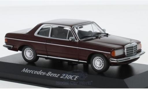 Mercedes 230 1/43 Maxichamps CE (W123) rosso 1976 modellino in miniatura
