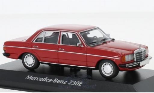 Mercedes 230 1/43 Maxichamps E (W123) rosso 1982 modellino in miniatura