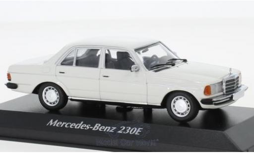 Mercedes 230 1/43 Maxichamps E (W123) bianco 1982 modellino in miniatura