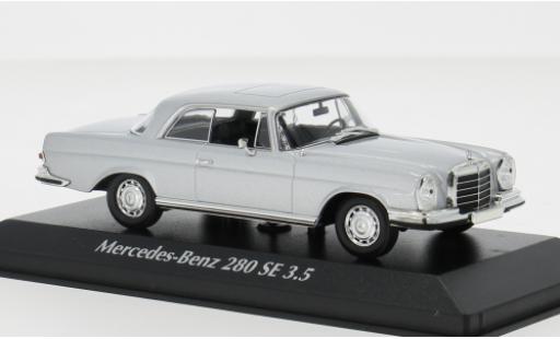Mercedes 280 1/43 Maxichamps SE 3.5 (W108) silber 1970 1:43 modellino in miniatura