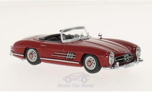 Mercedes 300 TE 1/43 Maxichamps SL Roadster (W198 II) rosso 1955 modellino in miniatura